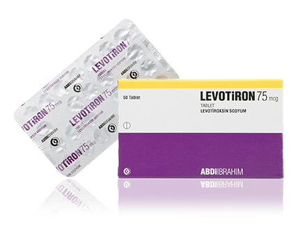 LEVOTIRON 75mg 50 tablet abdi