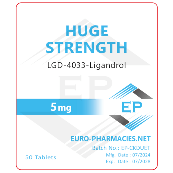 Ligandrol-LGD4033 - 5mg/tab 50tabs - Euro Pharmacies EU