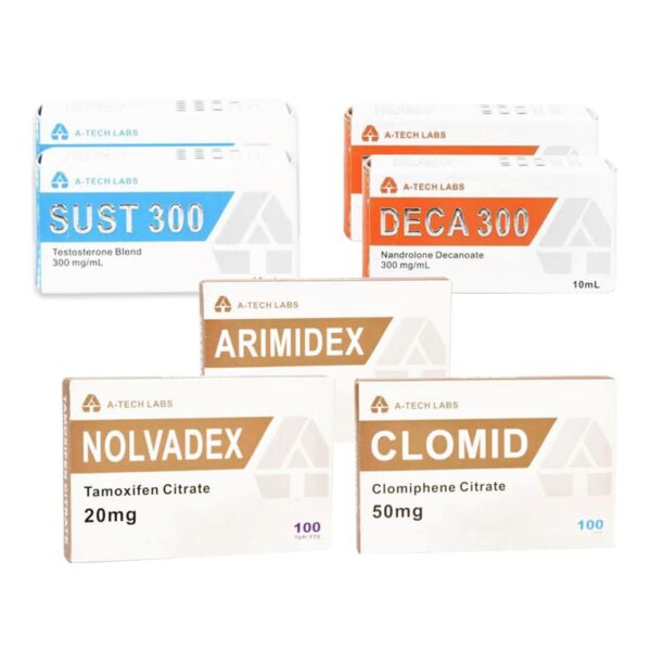 BALÍČEK MASS LEVEL II (INJEKCE) A TECH LABS SUSTA+ DECA + PCT (8 TÝDNŮ)