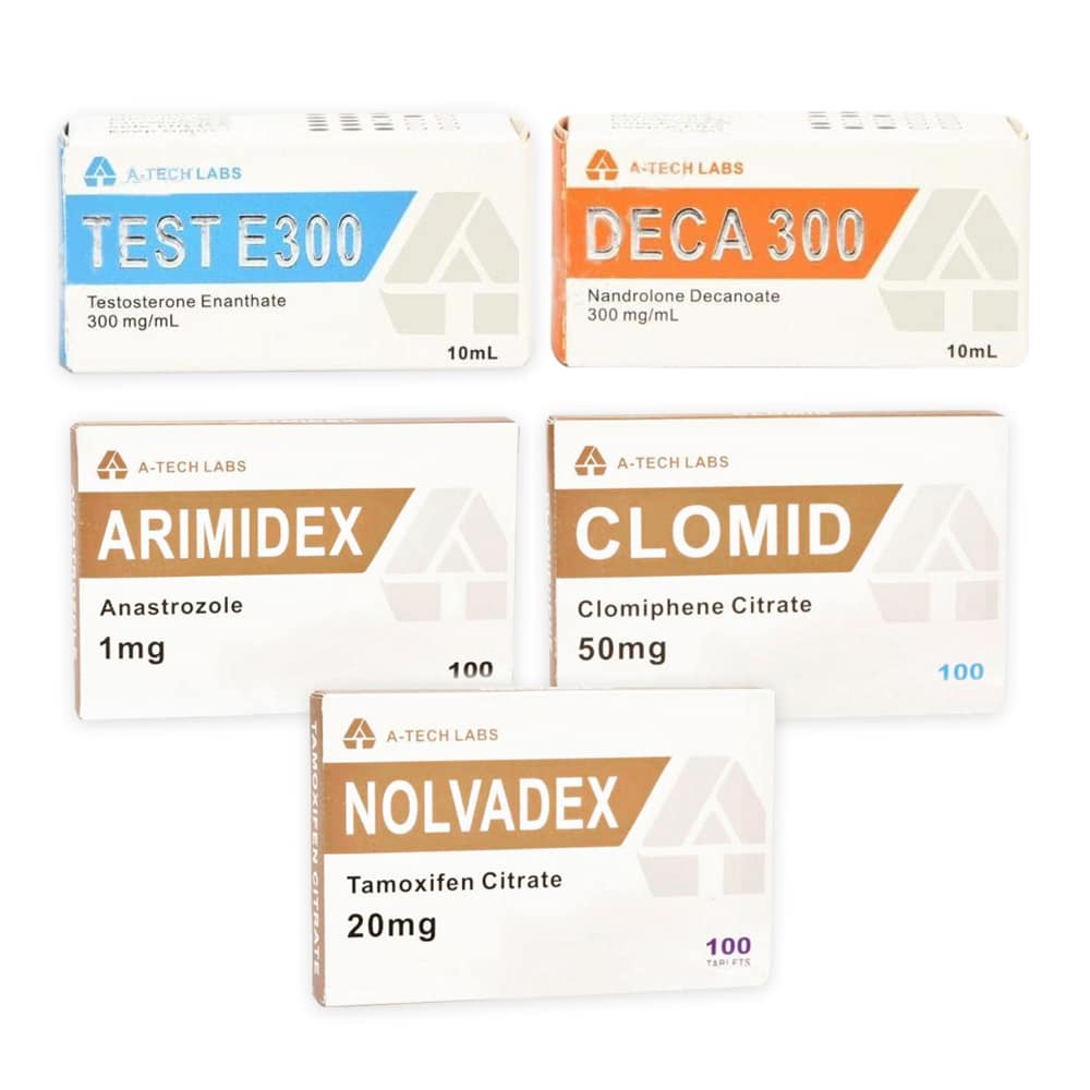 Balíček pro nárůst hmoty (INJECTION) Enanthate 250 + DECA (8 týdnů) A Tech