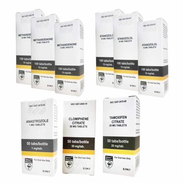 Balíček pro nárůst svalové hmoty: Perorální steroidy Dianabol + Winstrol (8 týdnů) Hilma