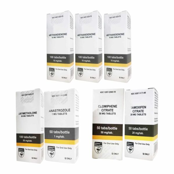 Balíček pro dokonalý nárůst hmoty Dianabol + Anadrol perorální steroidy (8 týdnů) Hilma