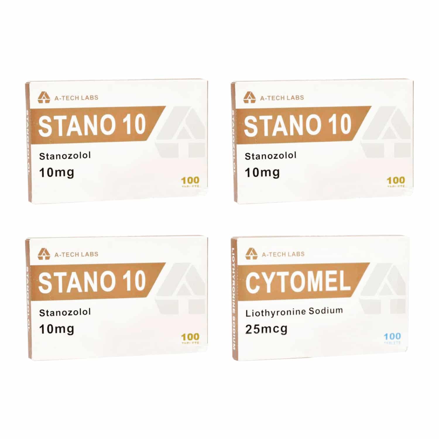 Stanozolol T3 Cytomel Dry Pack Perorální steroidy 8 týdnů A Tech Labs 1