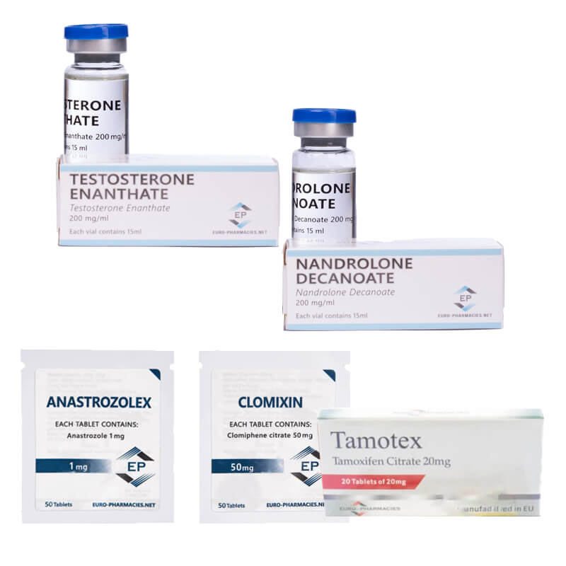 Balíček pro nárůst hmoty (INJECTION) Enanthate 250 + DECA (8 týdnů) Euro Pharmacies