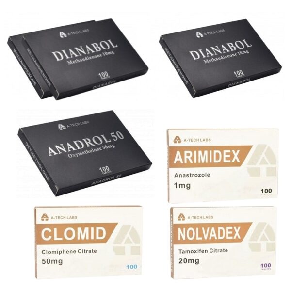 Balíček pro dokonalý nárůst hmoty Dianabol Anadrol Perorální steroidy 8 týdnů A Tech
