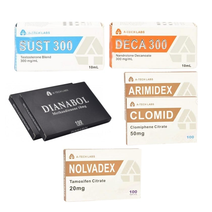 BALENÍ 2 GETMASS CYKLUS PRO PŘÍRÁT HMOTNOSTI SUSTANON DECA DURABOLIN DIANABOL A Tech Labs