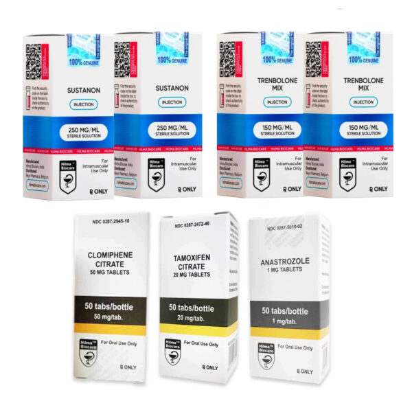 Balíček pro nárůst svalové hmoty LEVEL II (INJECT) Hilma Sustanon + Tri Tren (10 týdnů)