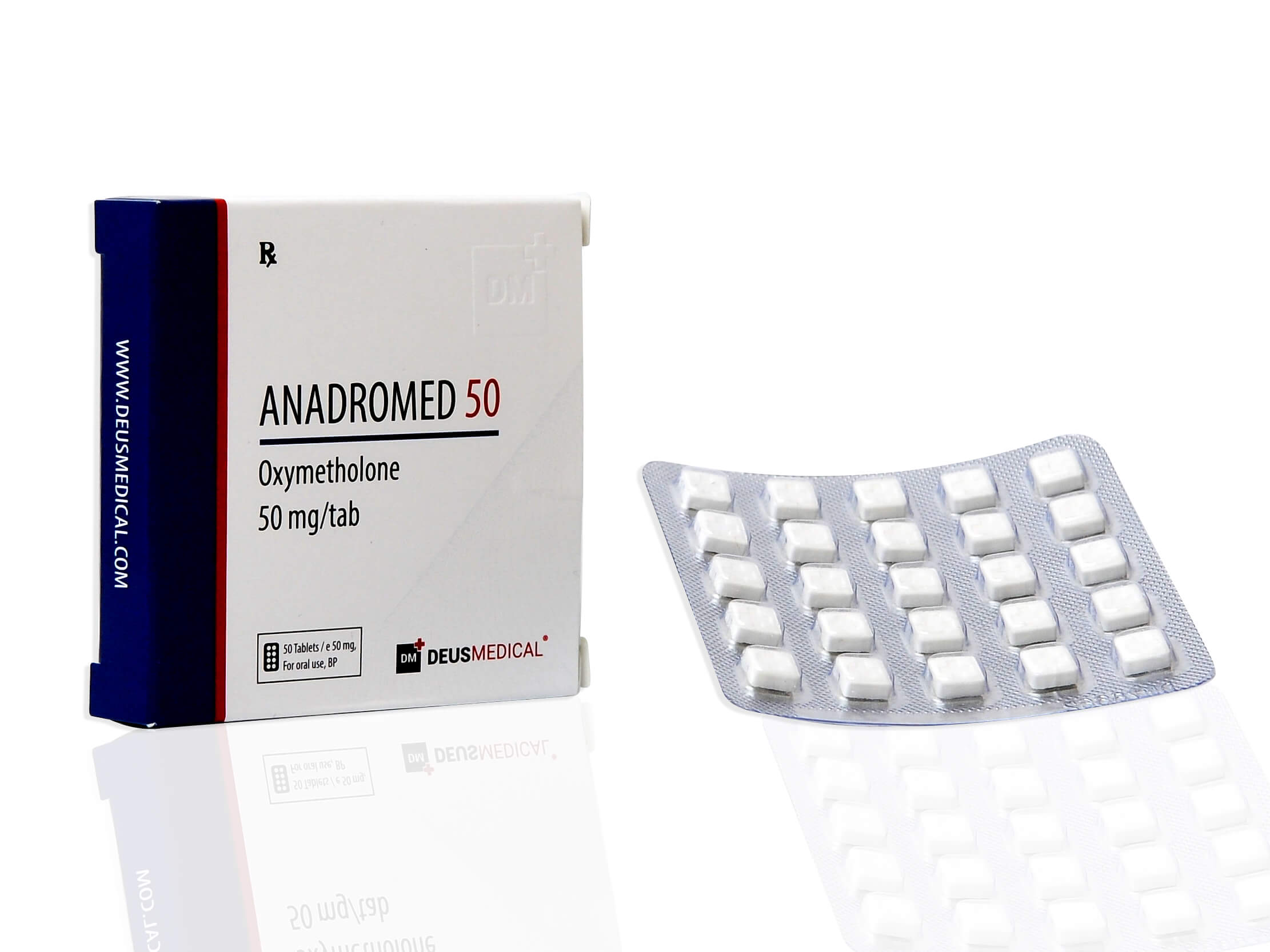 DEUSMEDICAL ANADROMED 50 PŘEDNÍCH + PUCHÝŘE 2