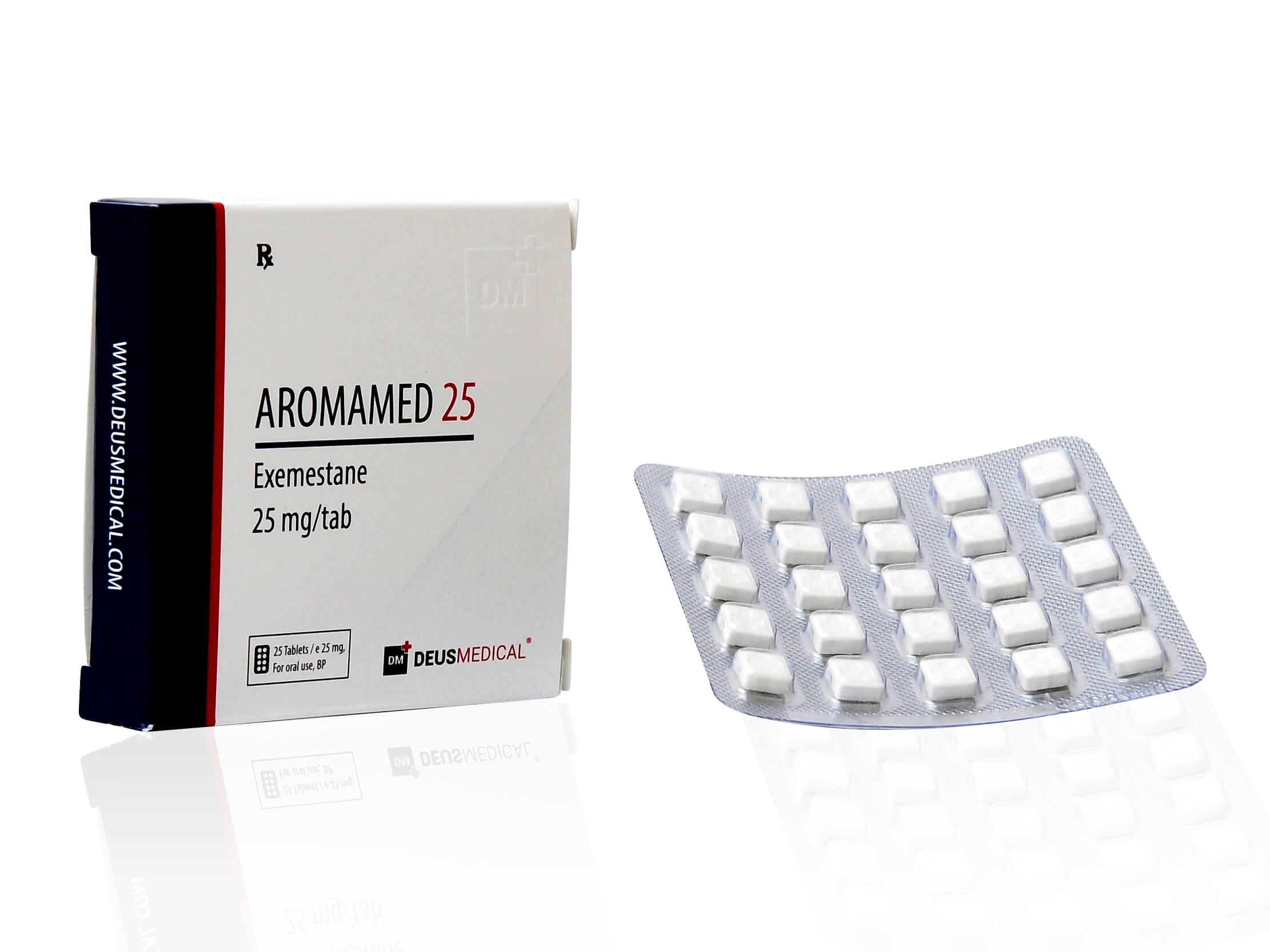 DEUSMEDICAL AROMAMED 25 PŘEDNÍCH TABLET + BLISTR 2