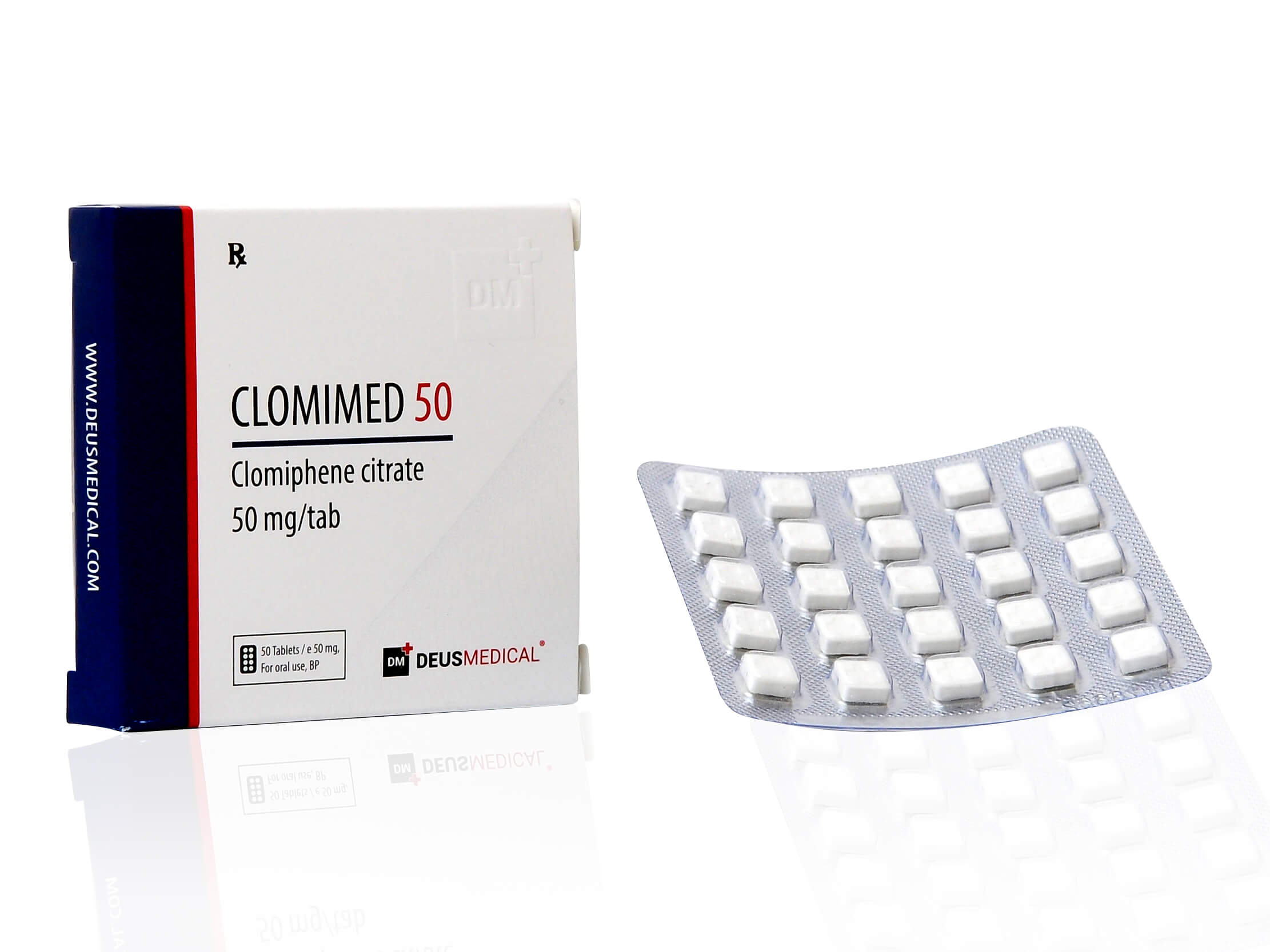DEUSMEDICAL CLOMIMED 50 PŘEDNÍCH PLASTÍ + PUCHÝŘE 2