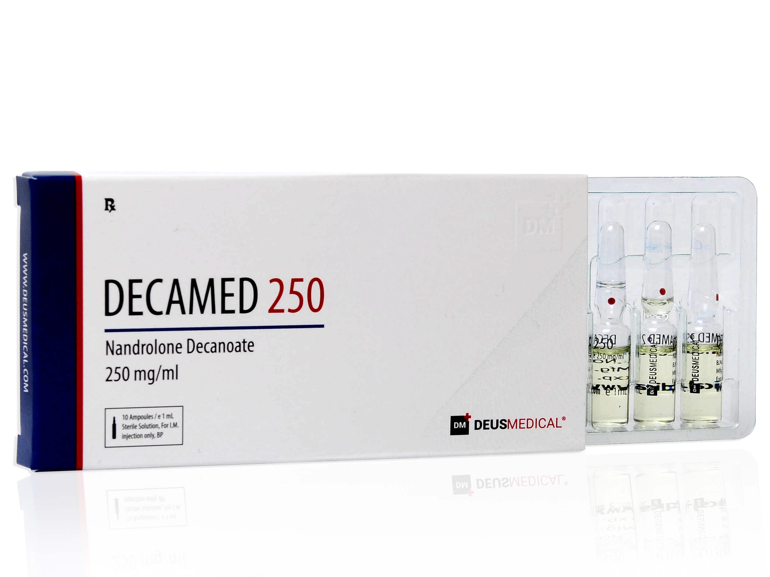 DEUSMEDICAL DECAMED 250 PŘEDNÍ + 3AMP