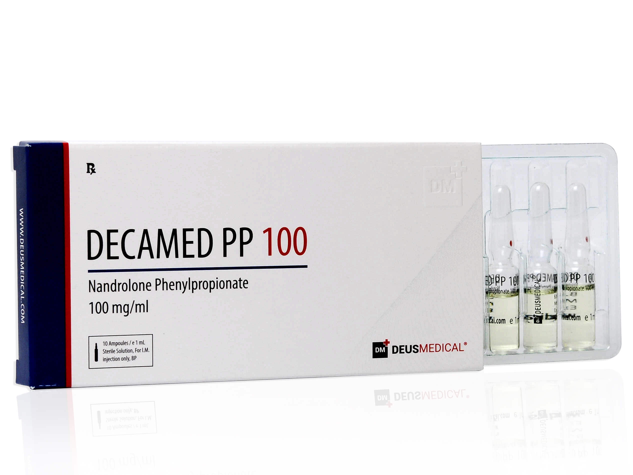 DEUSMEDICAL DECAMED PP 100 PŘEDNÍ+3AMP