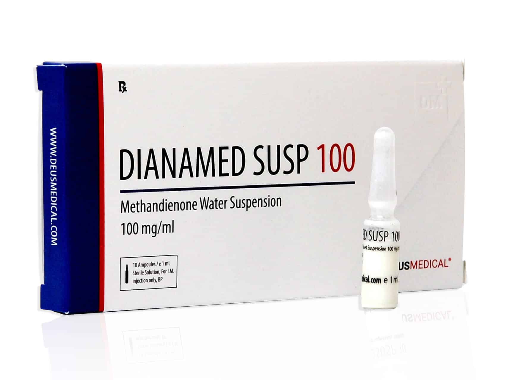 Přední odpružení DEUSMEDICAL DIANAMED 100 + přední zesilovač