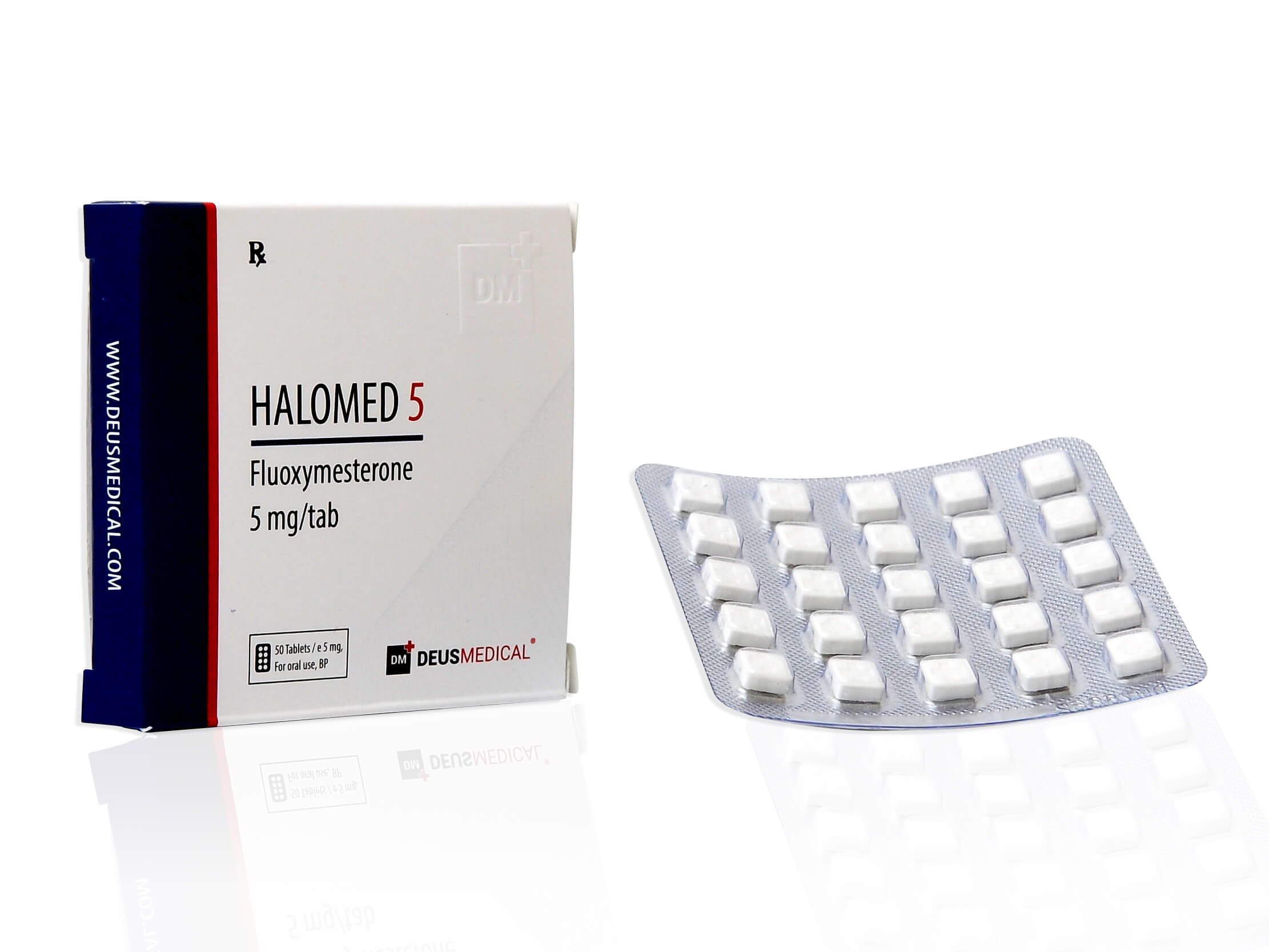 DEUSMEDICAL HALOMED 5 PŘEDNÍCH + BLISTR 2