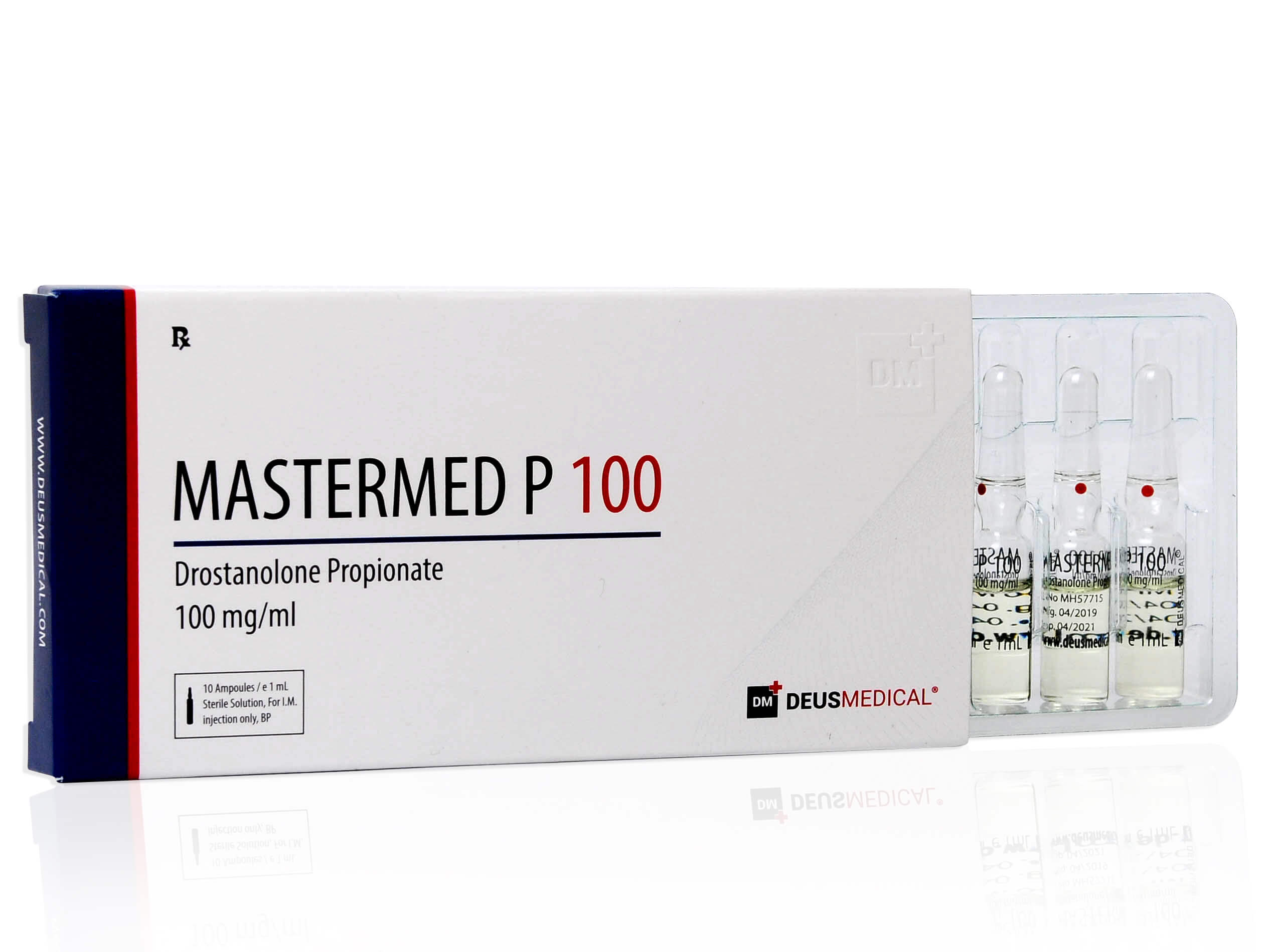 DEUSMEDICAL MASTERMED P 100 PŘEDNÍ+3AMP