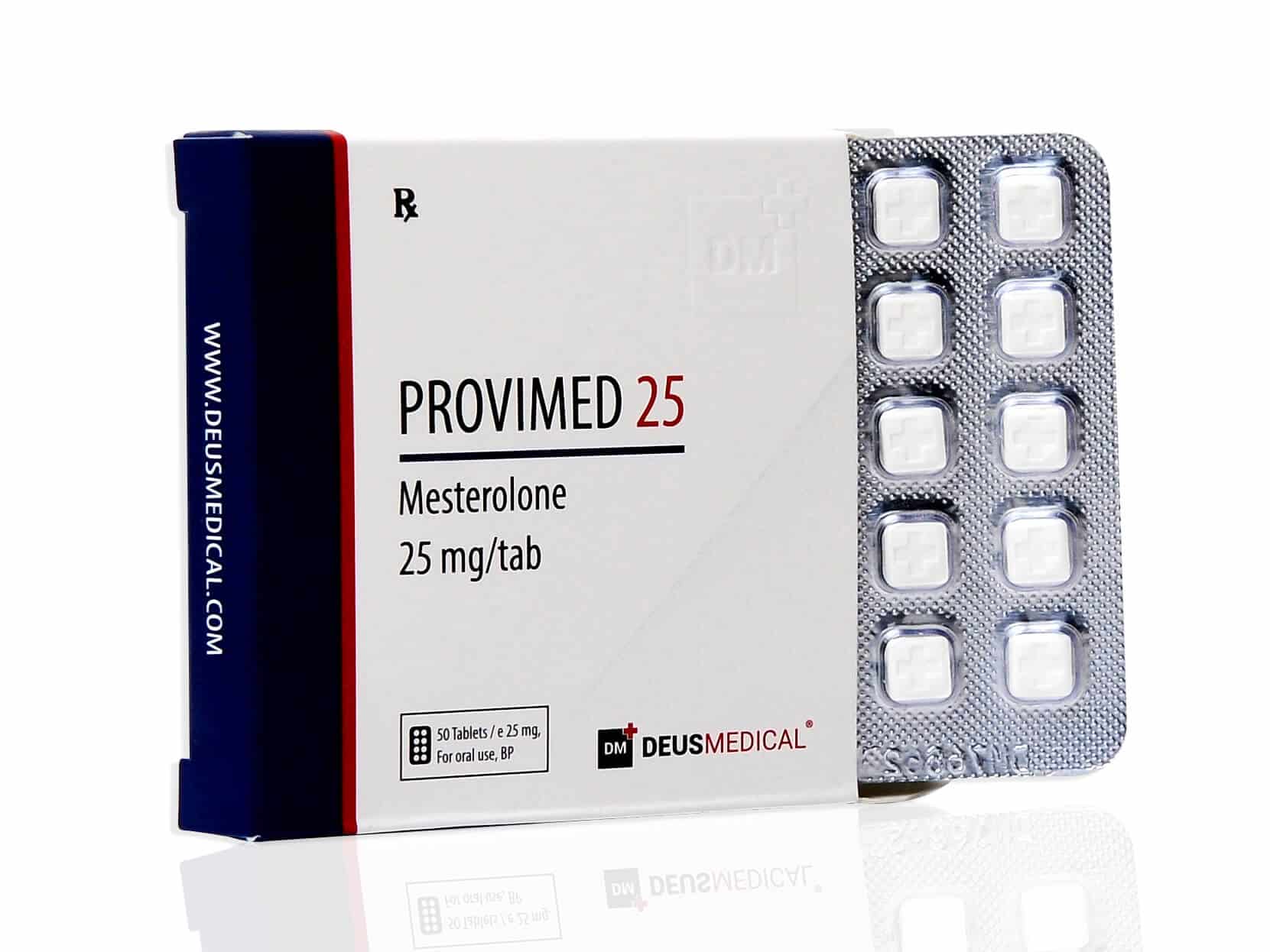 DEUSMEDICAL PROVIMED 25 PŘEDNÍCH + BLISTR