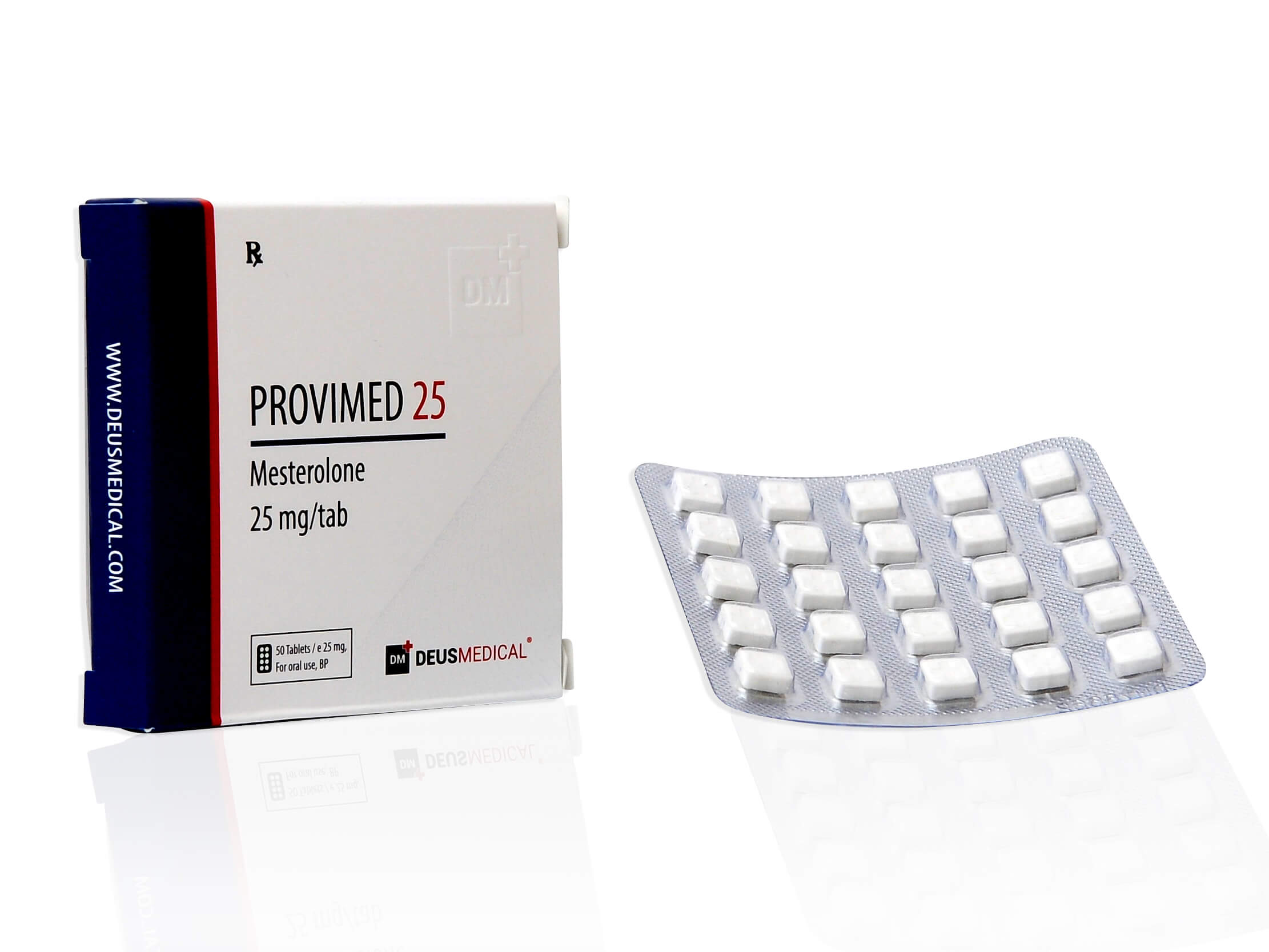 DEUSMEDICAL PROVIMED 25 PŘEDNÍCH + BLISTR2