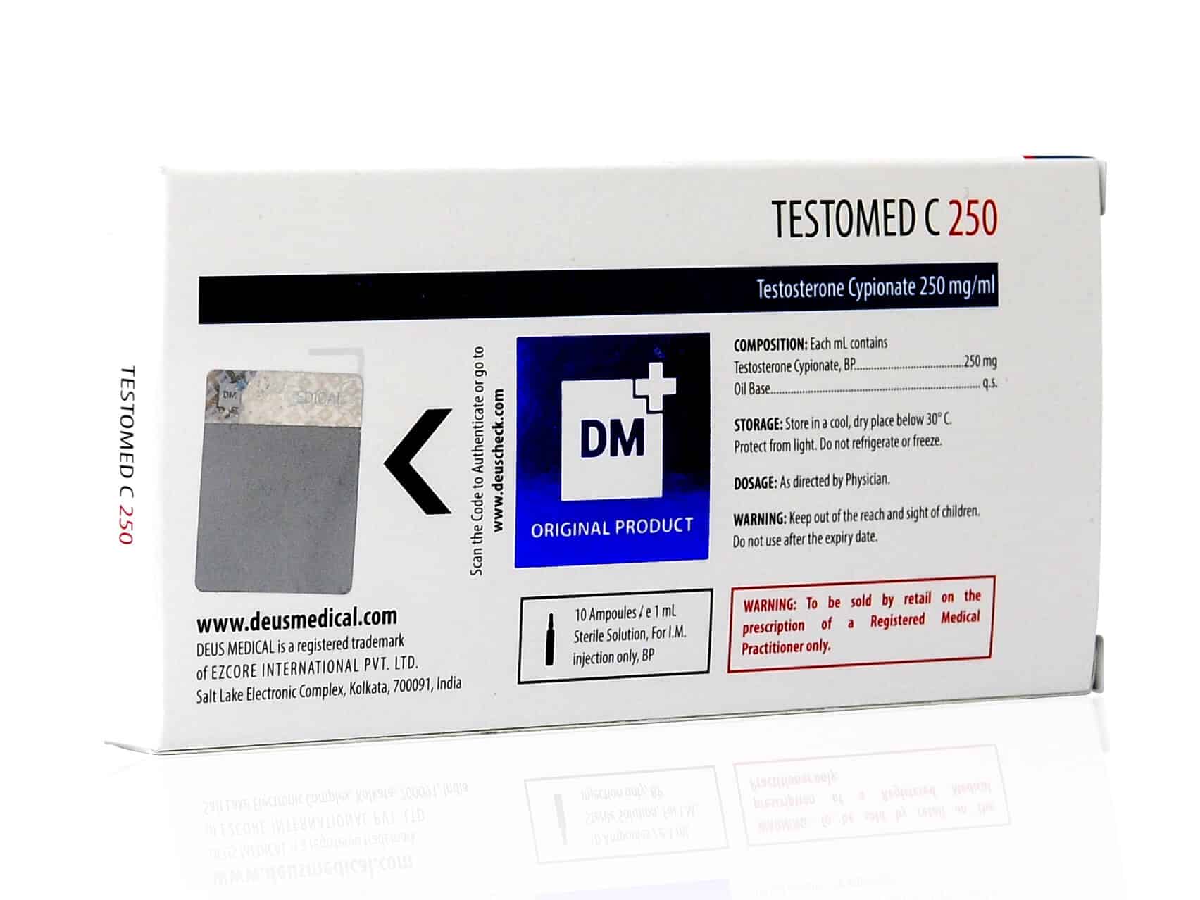 DEUSMEDICAL TESTOVÁNO C 250 ZPĚT