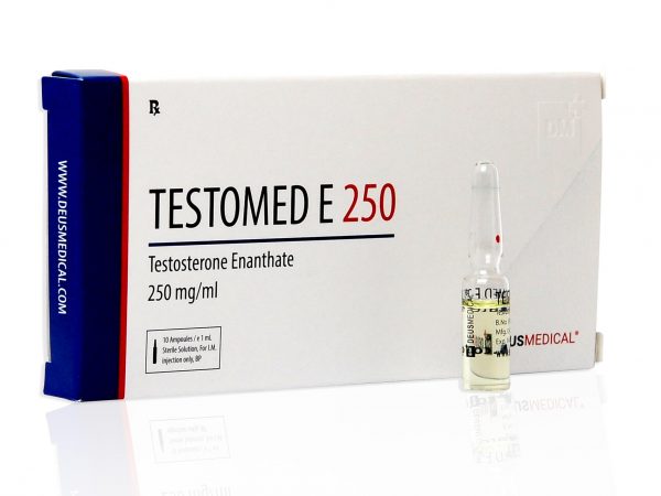 DEUSMEDICAL TESTOVÁNO E 250 PŘEDNÍ + AMP PŘEDNÍ