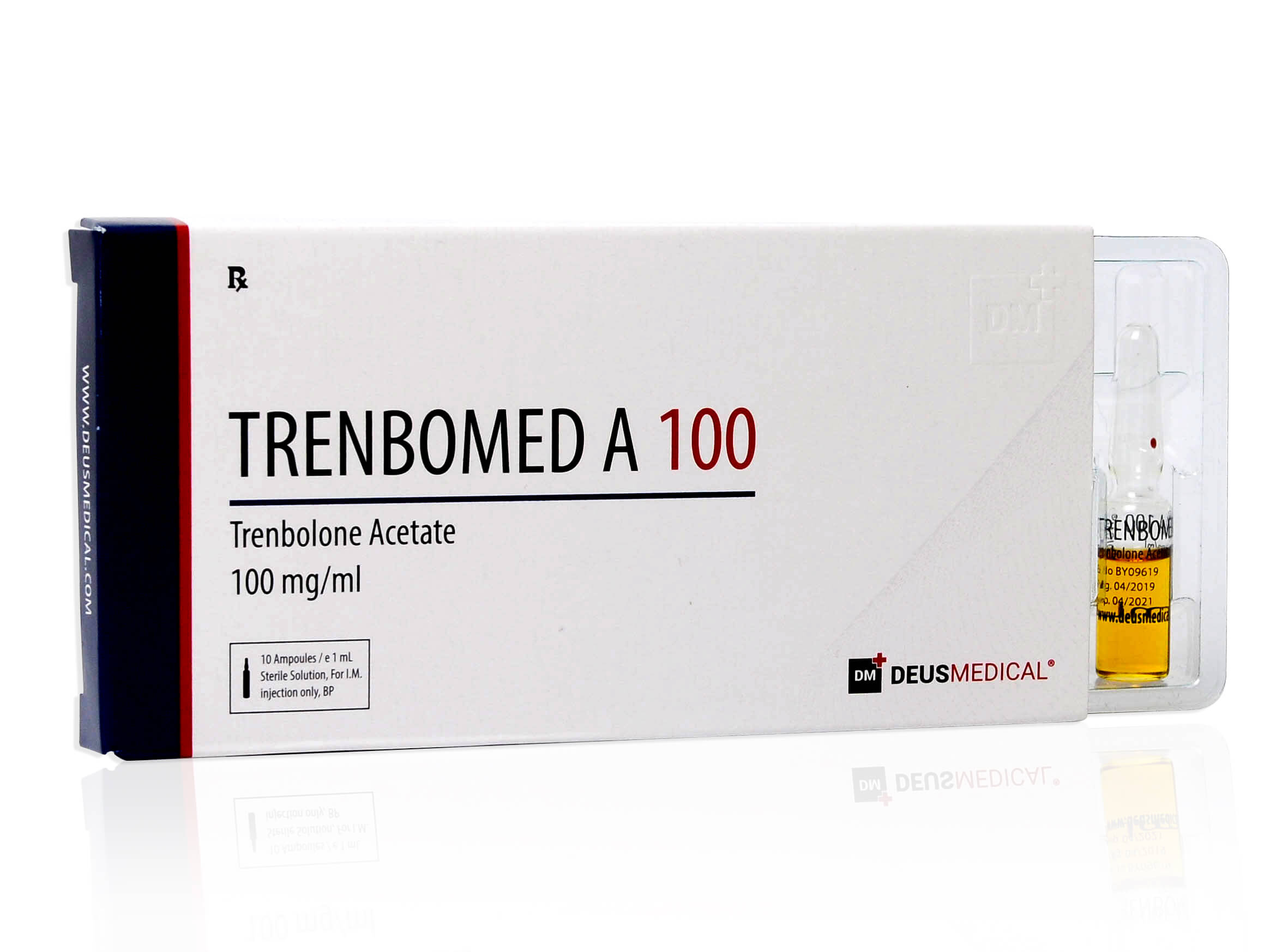 DEUSMEDICAL TRENBOMED A 100 FRONT+AMP