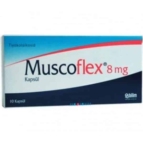 Muscoflex 8 mg 10 tablet 600×600