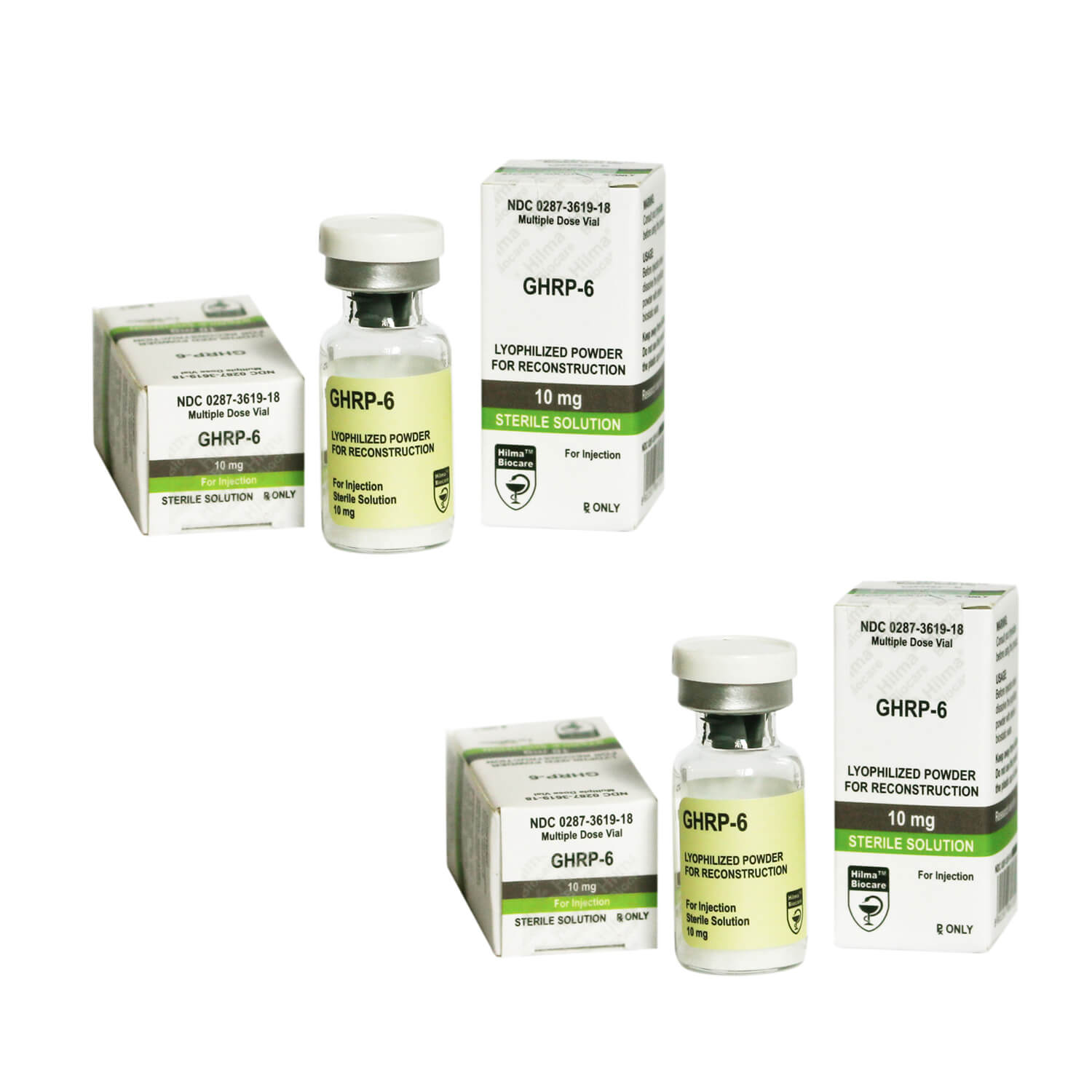 Peptid GHRP 6 Hilma Biocare × 2