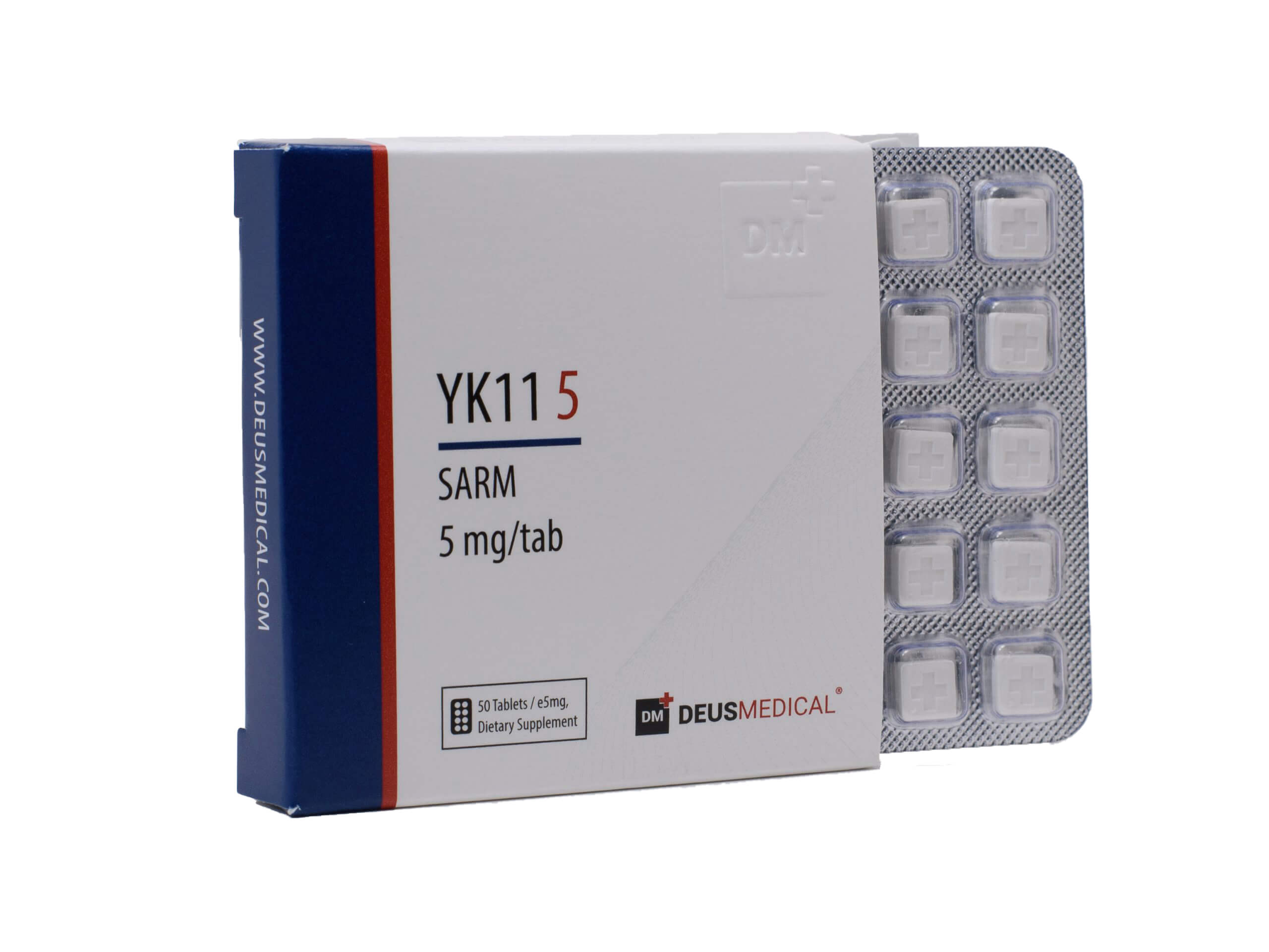 YK11 5 SARMů 50 tablet po 5 mg DEUS MEDICAL1