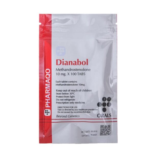 Dianabol 10mg x 100 tablet Methandrostenolone 10mg 100 tablet Pharmaqo Labs 40€