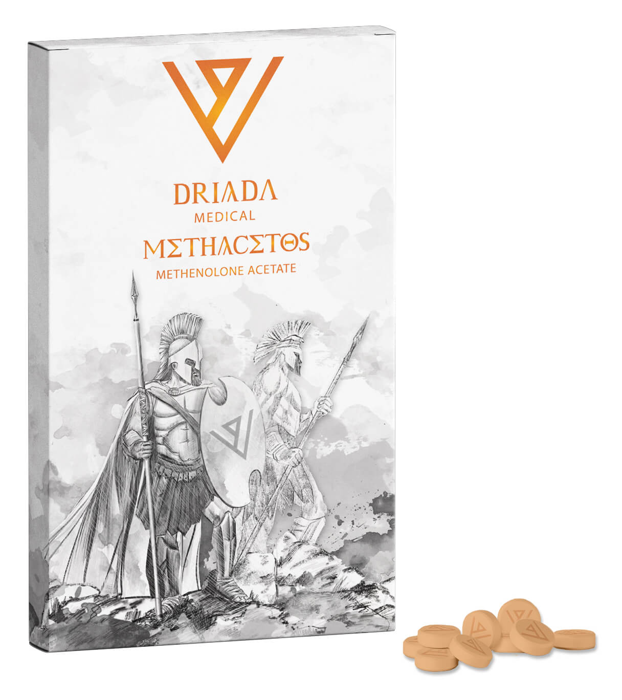 Tablety methenolonu acetátu driada medical methacetos