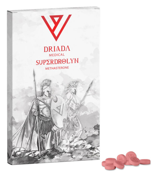 tablety Driada Medical Superdrolyn Methasteronu