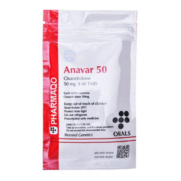 Anavar 50mg x 60 tablet Oxandrolon 50mg 60 tablet Pharmaqo Labs