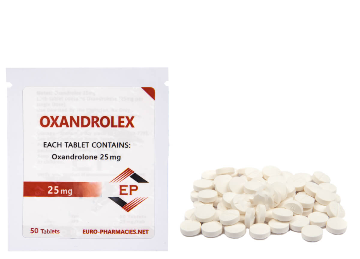 OXANDROLEX BÍLÝ 25 mg