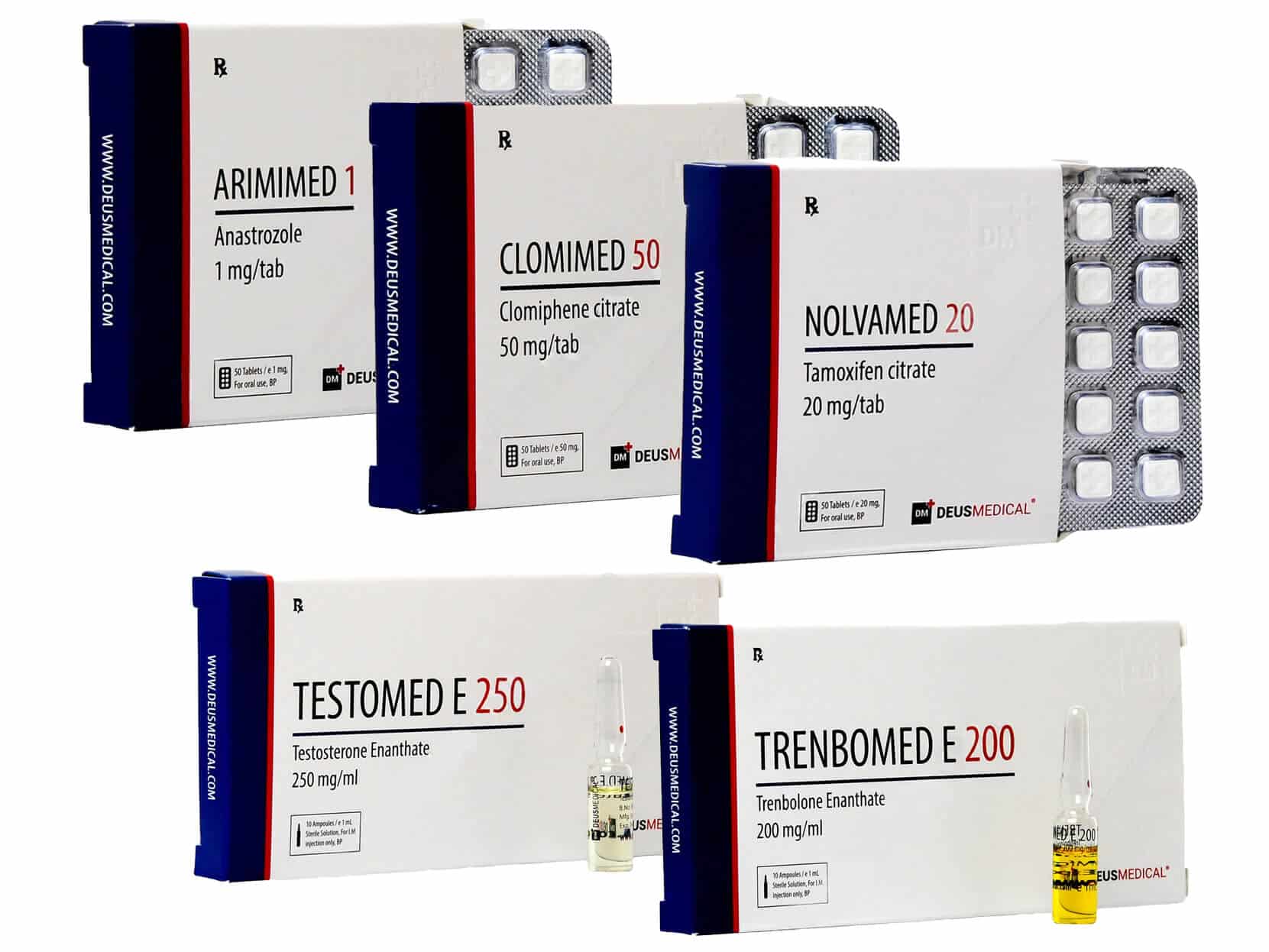 1 BALÍČEK PRO NÁROST LIŠKOVÉ HMOTNOSTI Testosteron Enanthate Trenbolon Enanthate 10 týdnů Deus Medical
