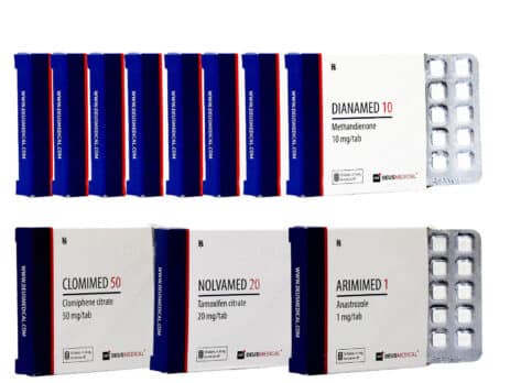 3 Pokročilý balíček pro nárůst hmoty DIANABOL PCT 8 týdnů Deus Medical 463×348