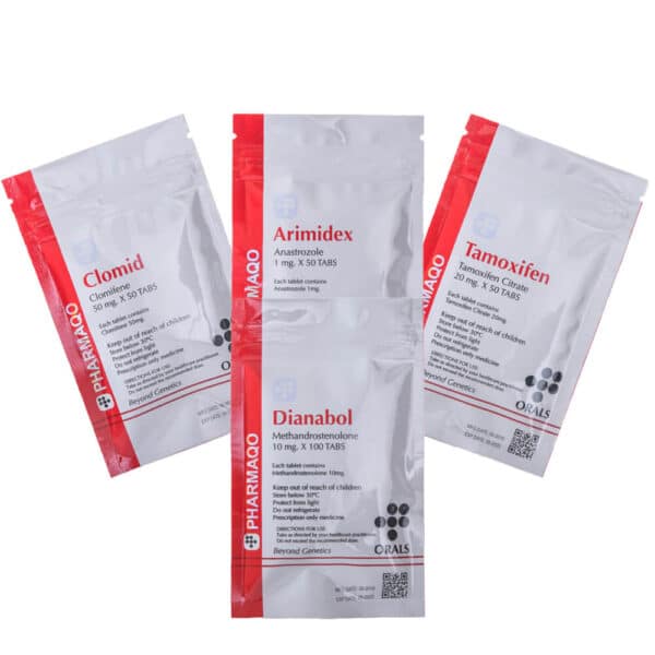 7 balení pro nárůst hmoty Perorální 4 týdny Dianabol Protection PCT Pharmaqo Labs 600×600