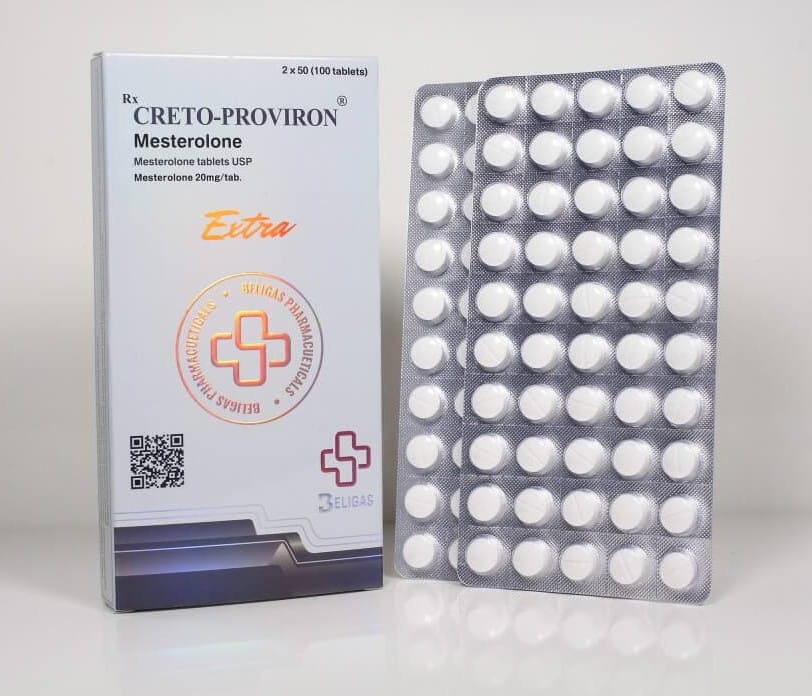Creto proviron 20MG 100tabs Beligas (mezinárodní)