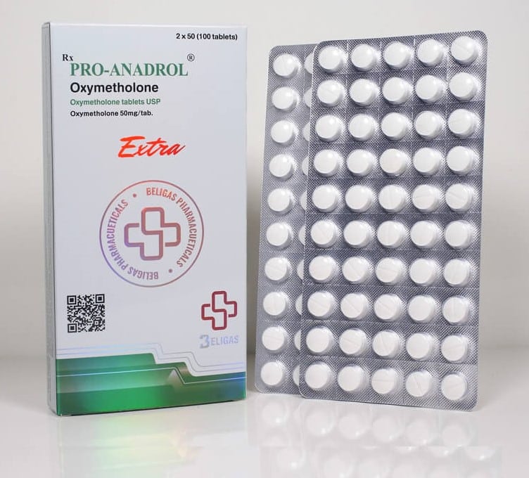 Pro Anadrol (50mg 100 tablet) Beligas (mezinárodní)
