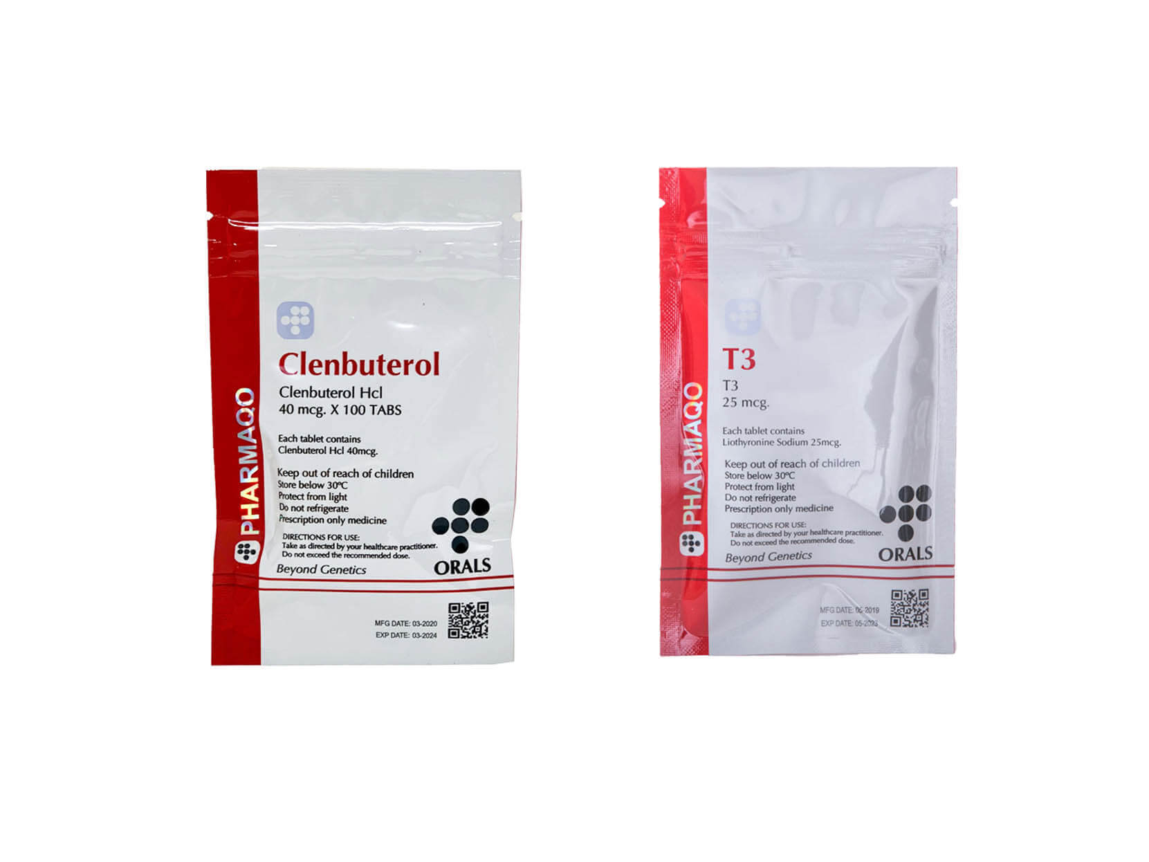 Balíček na hubnutí pro ženy Pharmaqo Labs CLENBUTEROL T3 8 týdnů