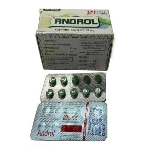 Anadrol 50mg (10 tablet) Evolve Biolabs