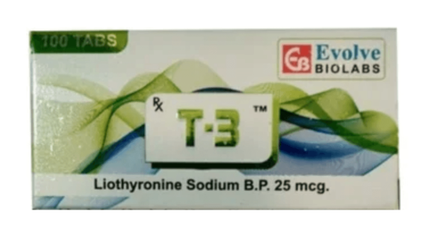 T3 (Liothyronin sodný) (100 tablet) - Evolve Biolabs