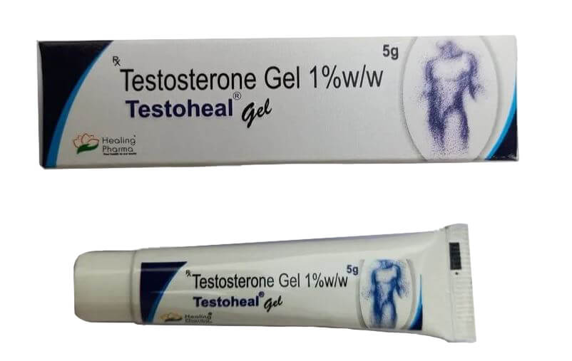 Testosteronový gel (5g sáček) Healing Pharma