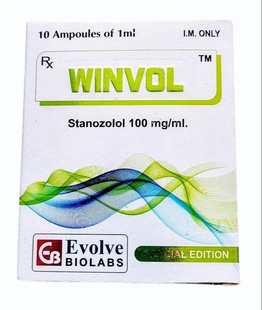 Winvol (Stanozolol) injekce 100 mg/ml (10 ampulí po 1 ml) - Evolve Biolabs