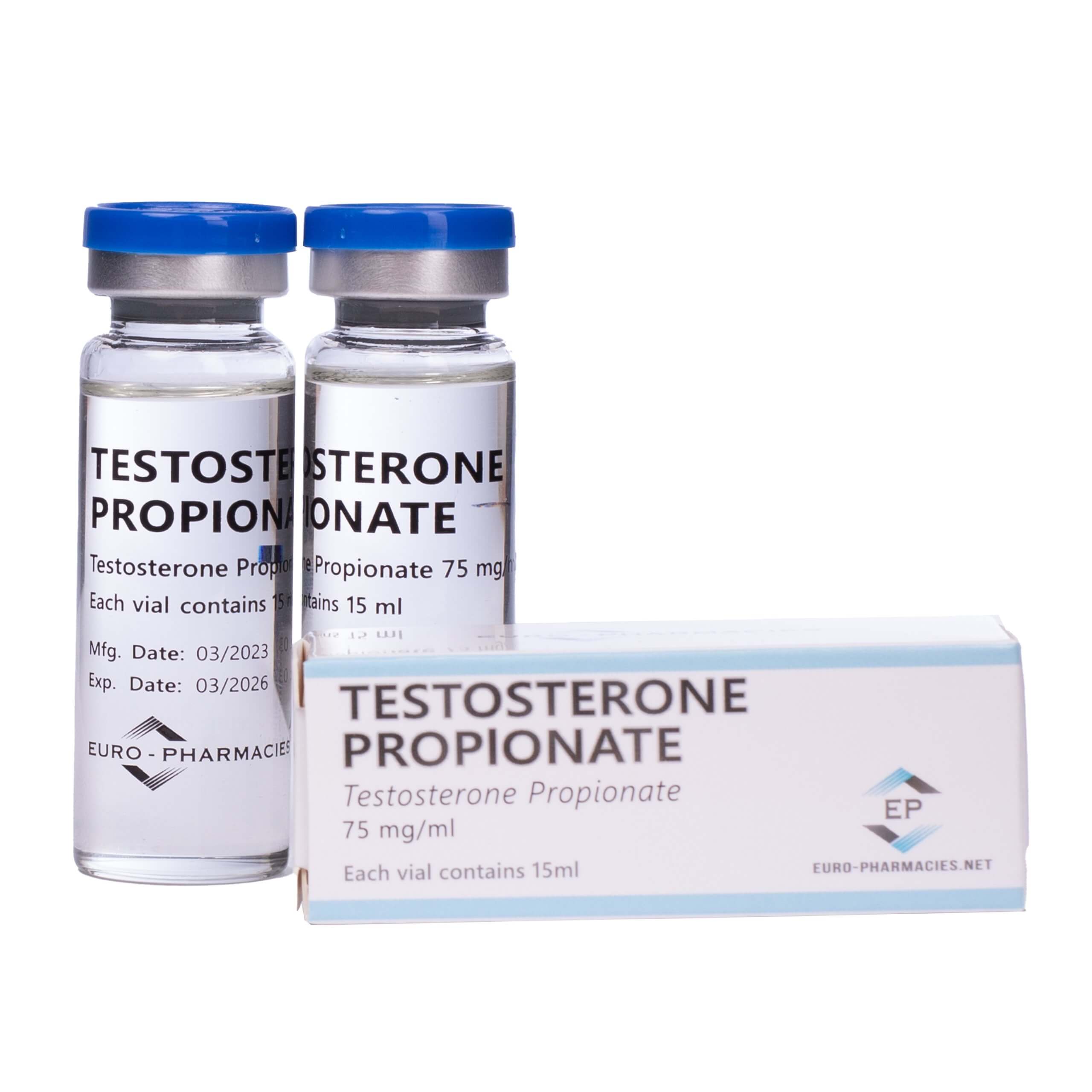 EuroPharma 15ml testosteron propionát 75