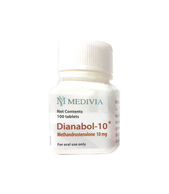 Medivia dianabol 10 mg 100 tablet