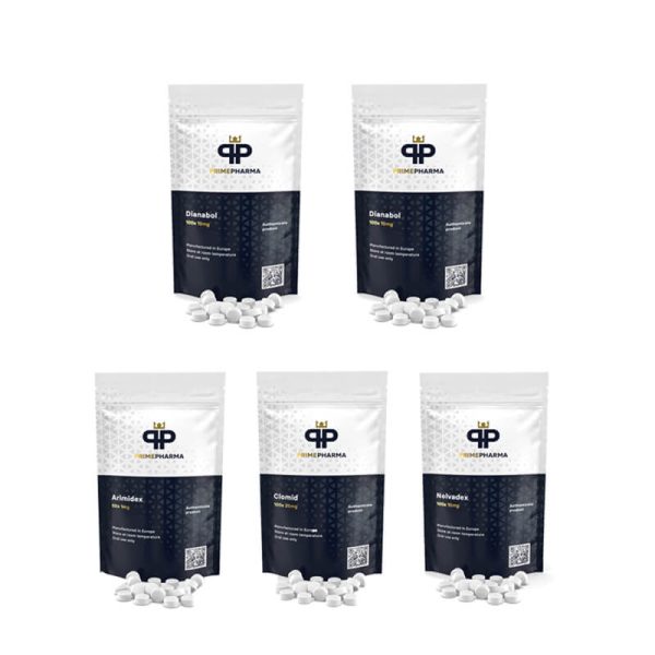 Balíček pro nárůst hmoty (perorální) Dianabol (6 týdnů) PRIME PHARMA