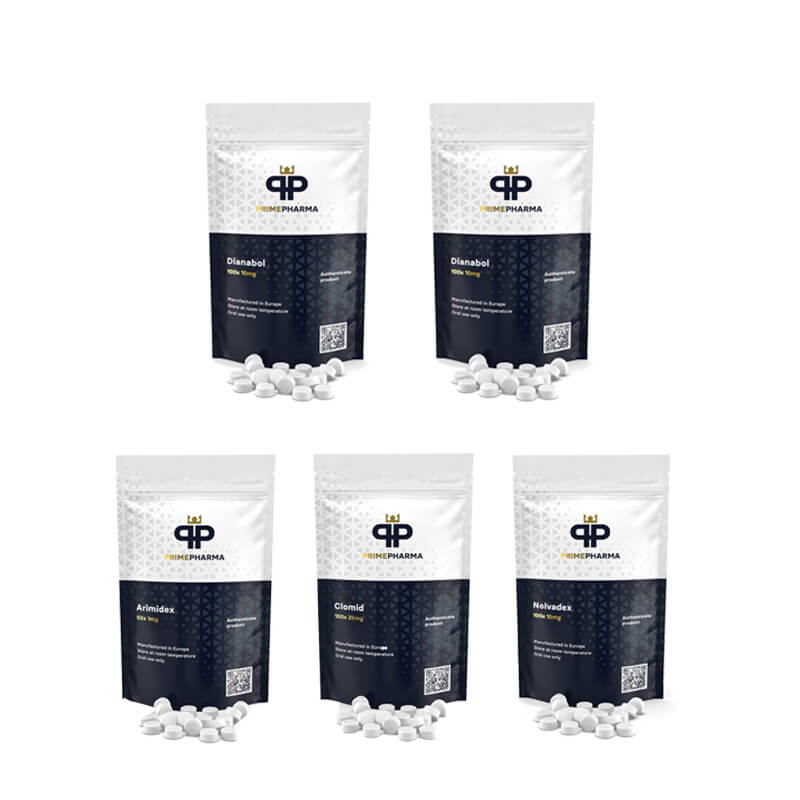 Balíček pro nárůst hmoty (perorální) Dianabol (6 týdnů) PRIME PHARMA