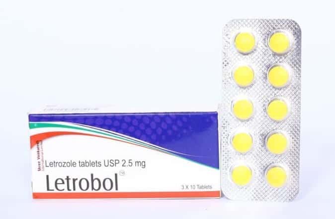 LETROBOL - Letrozole 2.5mg (30 tabs) - Shree Venkatesh