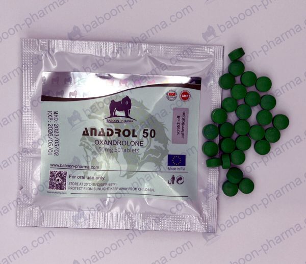 Baboon Pharma Perorální tablety Anadrol 50 1
