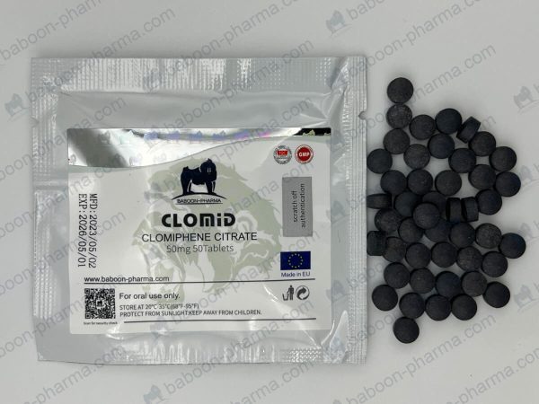 Baboon Pharma Perorální tablety Clomid 50 1