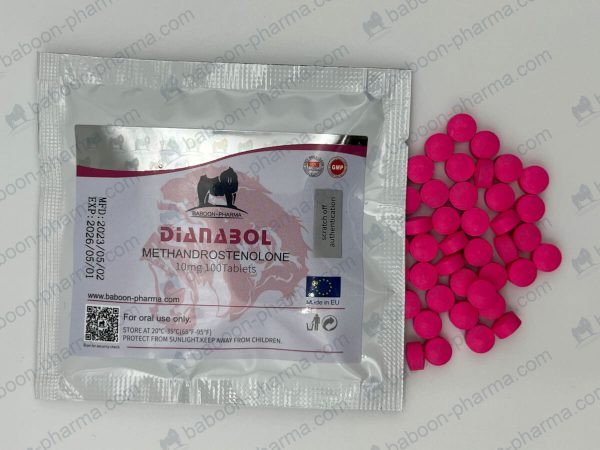Baboon Pharma Perorální tablety Dianabol 10 1